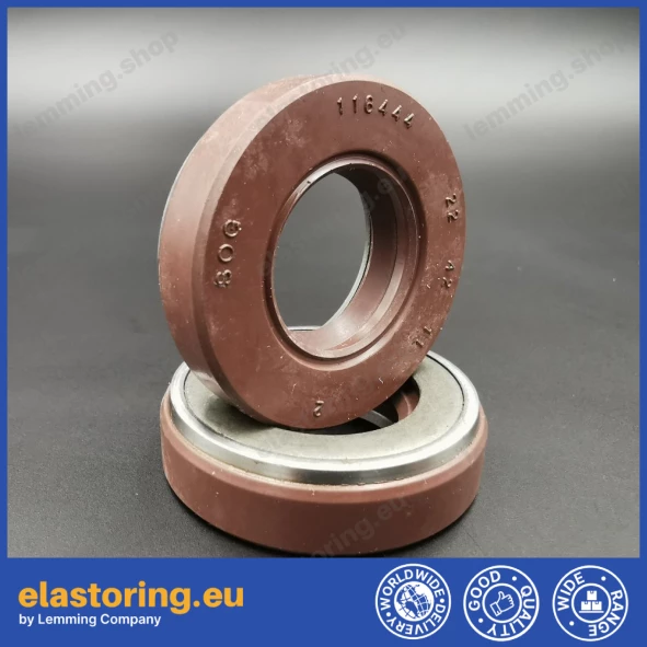 Pressure oil seal 22x42x11 TCN1 FPM Pressure oil seal 22x42x11 TCN1 FPM