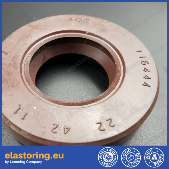 Pressure oil seal 22x42x11 TCN1 FPM Pressure oil seal 22x42x11 TCN1 FPM