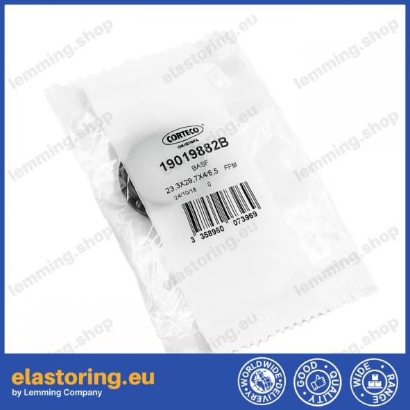 Oil seal 23,3x29,7x4/6,5 HTC FPM Oil seal 23,3x29,7x4/6,5 HTC FPM