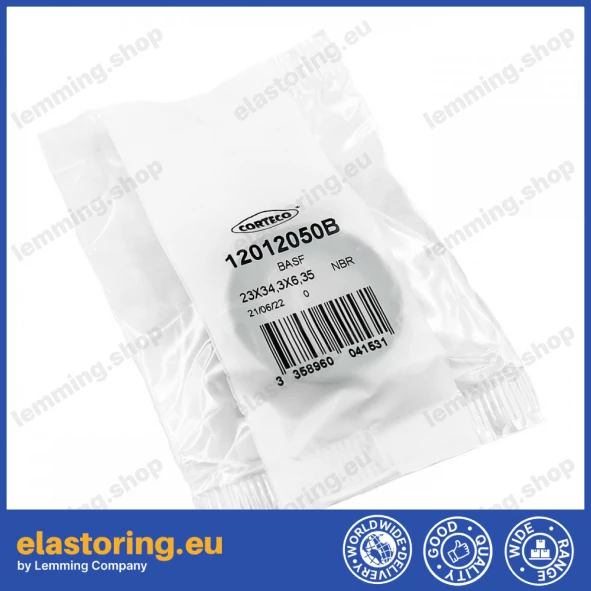 Oil seal 23x34,3x6,35 B1BAVISLRSX7 Oil seal 23x34,3x6,35 B1BAVISLRSX7