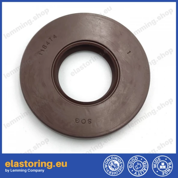 Pressure oil seal 24,61x53,98x7 TCN FPM Pressure oil seal 24,61x53,98x7 TCN FPM