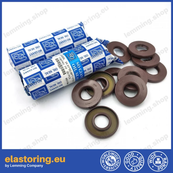 Pressure oil seal 24,61x53,98x7 TCN FPM Pressure oil seal 24,61x53,98x7 TCN FPM