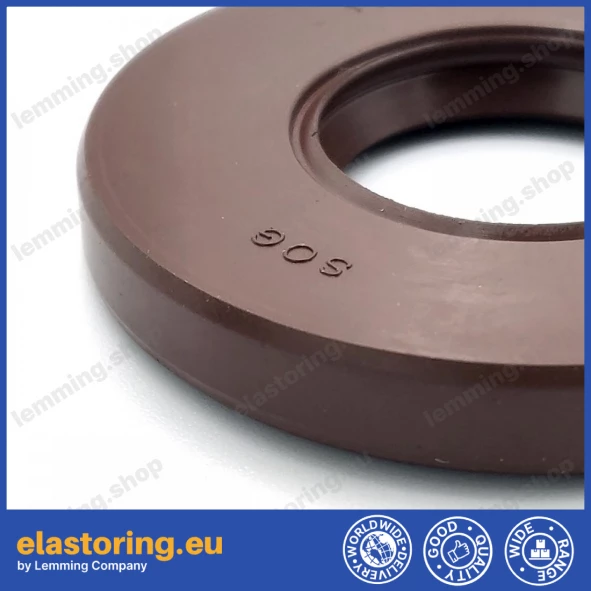 Pressure oil seal 24,61x53,98x7 TCN FPM Pressure oil seal 24,61x53,98x7 TCN FPM