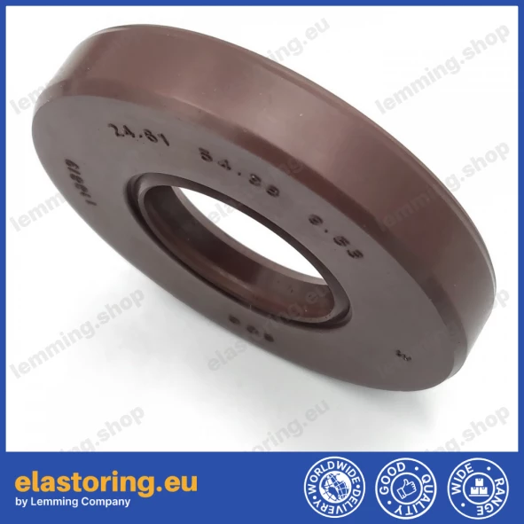 Pressure oil seal 24,61x54,38x9,53 TCN FPM Pressure oil seal 24,61x54,38x9,53 TCN FPM