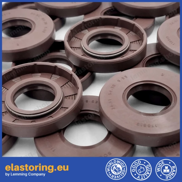 Pressure oil seal 24,61x54,38x9,53 TCN FPM Pressure oil seal 24,61x54,38x9,53 TCN FPM