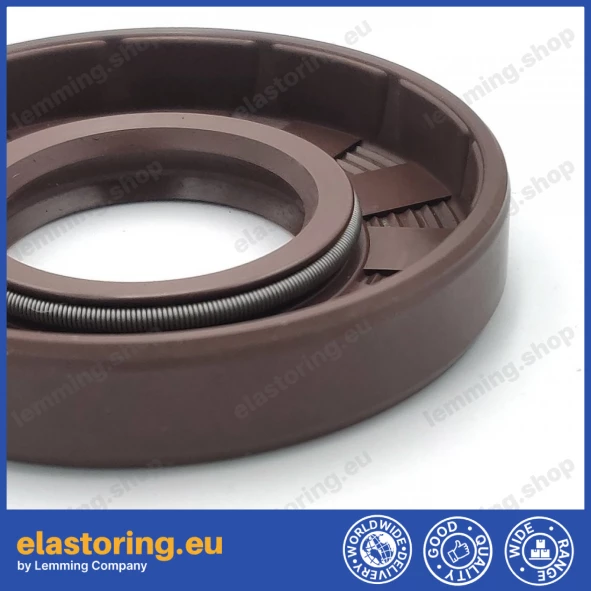 Pressure oil seal 24,61x54,38x9,53 TCN FPM Pressure oil seal 24,61x54,38x9,53 TCN FPM