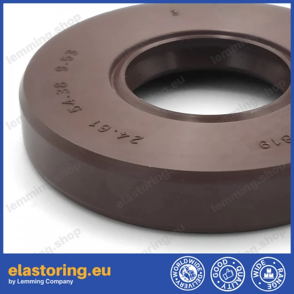 Pressure oil seal 24,61x54,38x9,53 TCN FPM Pressure oil seal 24,61x54,38x9,53 TCN FPM