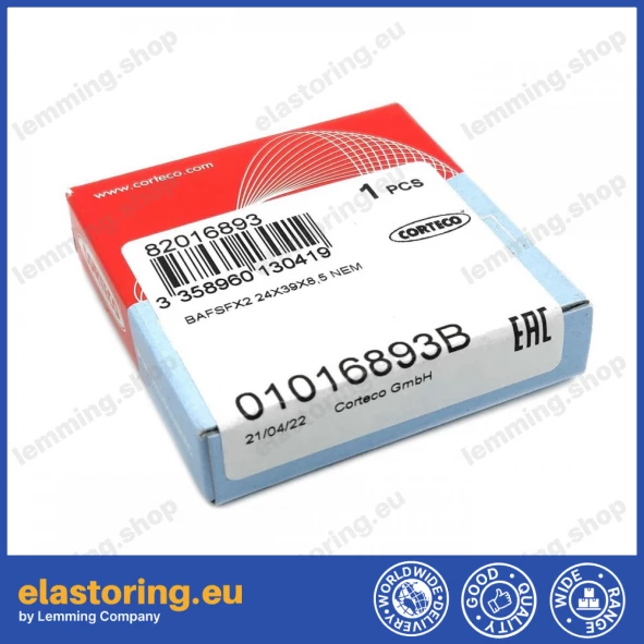 Oil seal 24x39x8,5 BAFSFX2 Oil seal 24x39x8,5 BAFSFX2