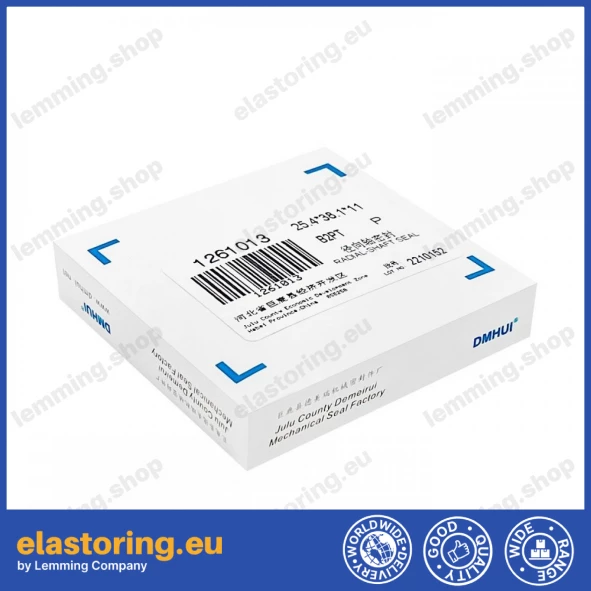 Oil seal 25,4x38,1x11 B2PT Q215+PTFE