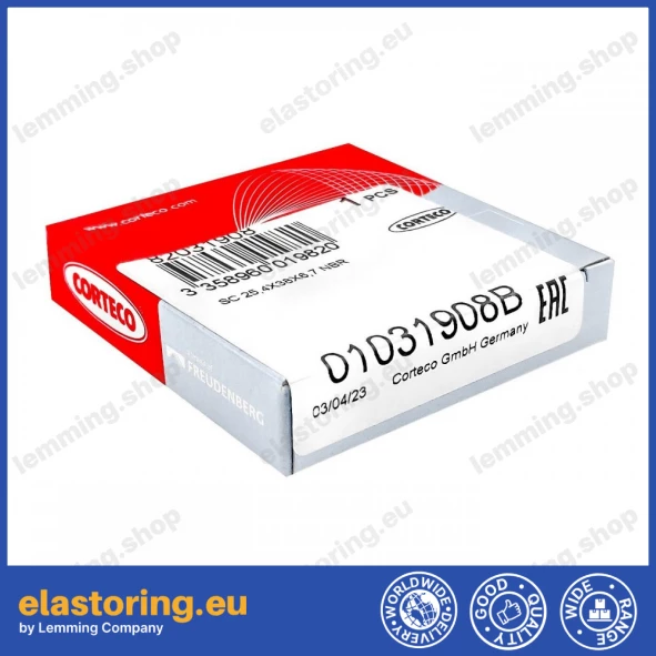 Oil seal 25,4x38x6,7 SC NBR Oil seal 25,4x38x6,7 SC NBR