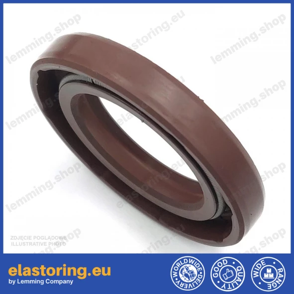 Pressure oil seal 25,4x41,28x6,35/6,85 BABSL FPM
