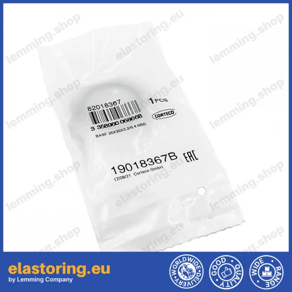 Oil seal 25x35x3,2/6,4 TCD Oil seal 25x35x3,2/6,4 TCD