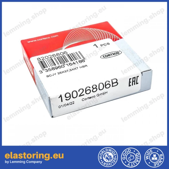 Oil seal 25x37,54x7 SCJY NBR Oil seal 25x37,54x7 SCJY NBR