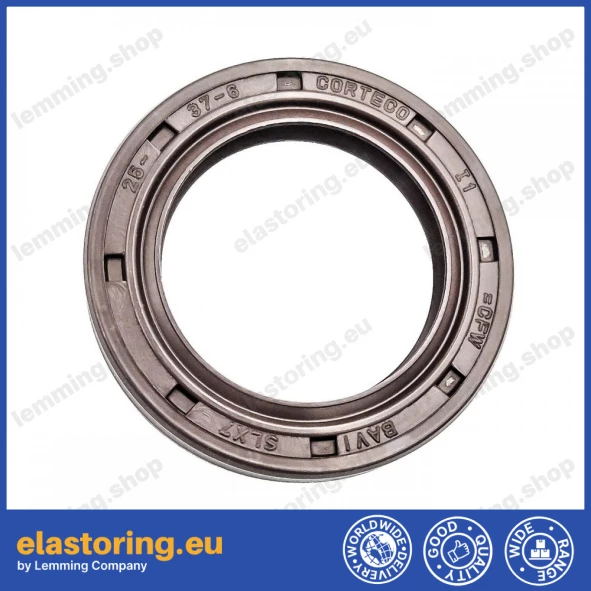 Oil seal 25x37x6 BAVISLX7 FPM Oil seal 25x37x6 BAVISLX7 FPM