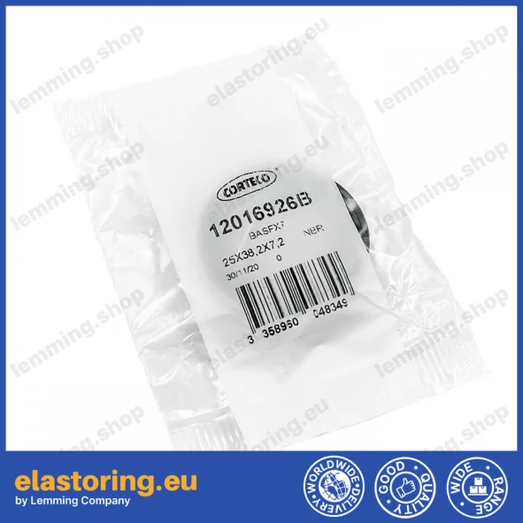 Oil seal 25x38,2x7,2 BAOFSF
