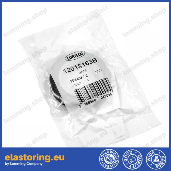Oil seal 25x40x7,2 SB ACM Oil seal 25x40x7,2 SB ACM