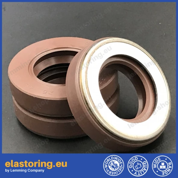 Pressure oil seal 25x45x11 TCN1 FPM Pressure oil seal 25x45x11 TCN1 FPM