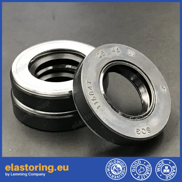 Pressure oil seal 25x45x11 TCN1 NBR Pressure oil seal 25x45x11 TCN1 NBR