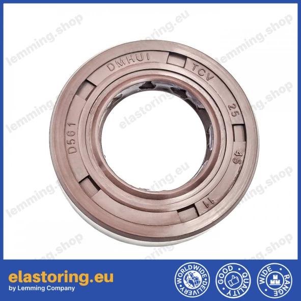 Oil seal 25x45x11 TCV FPM Oil seal 25x45x11 TCV FPM