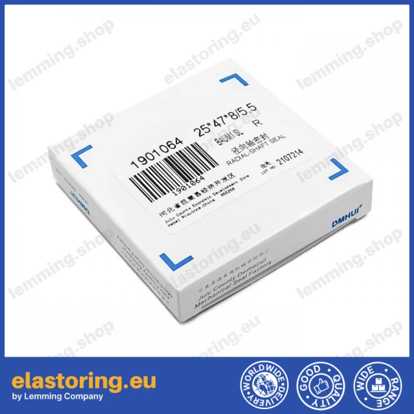 Oil seal 25x47x8/5,5 BAUM1 SL HNBR Oil seal 25x47x8/5,5 BAUM1 SL HNBR