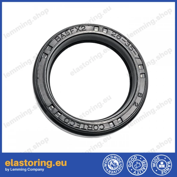 Oil seal 26x35x7 BASFX2 NBR Oil seal 26x35x7 BASFX2 NBR