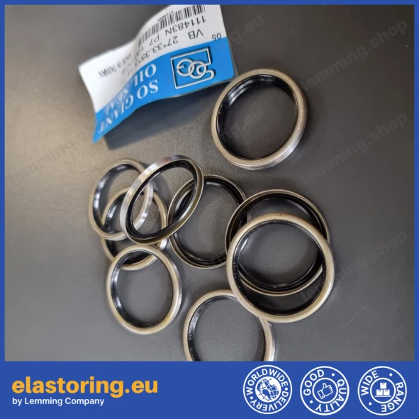 Oil seal 27x33,35x3,18 VB NBR