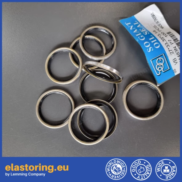 Oil seal 27x33,35x3,18 VB NBR