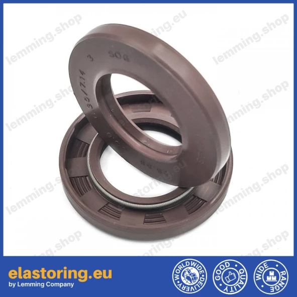 Pressure oil seal 28,58x50,8x6,35/7,14 BABSL FPM Pressure oil seal 28,58x50,8x6,35/7,14 BABSL FPM