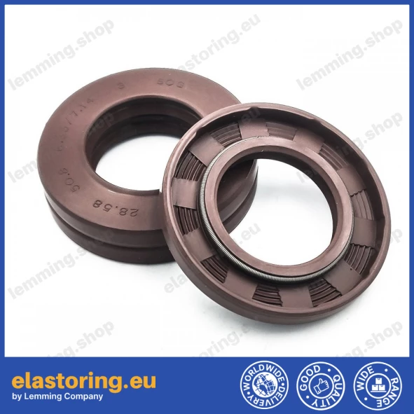 Pressure oil seal 28,58x50,8x6,35/7,14 BABSL FPM Pressure oil seal 28,58x50,8x6,35/7,14 BABSL FPM