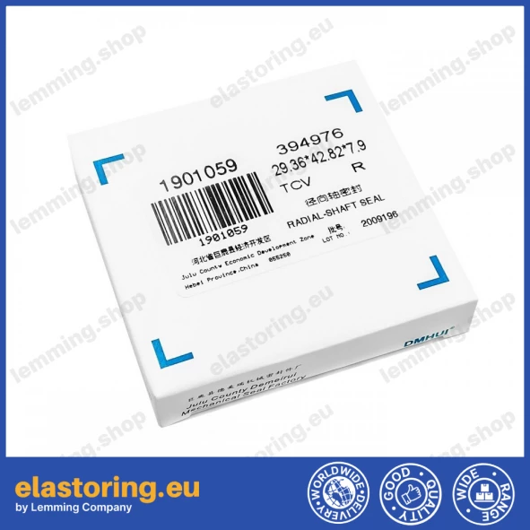 Oil seal 29,36x42,82x7,9 TCV NBR Oil seal 29,36x42,82x7,9 TCV NBR