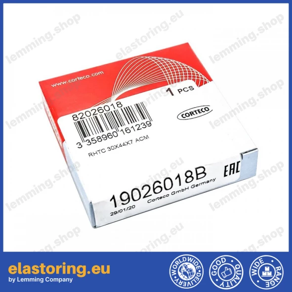 Oil seal 30x44x7 RHTC ACM