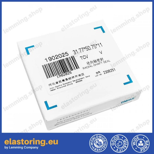 Oil seal 31,77x50,75x11 TCV FPM Oil seal 31,77x50,75x11 TCV FPM