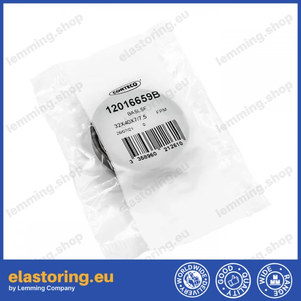 Oil seal 32x40x7/7,5 BAVISLSF FPM Oil seal 32x40x7/7,5 BAVISLSF FPM