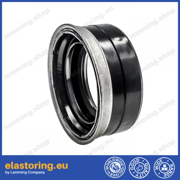 Wheel hub oil seal 32x44x18 RWDR-KOMBI HNBR