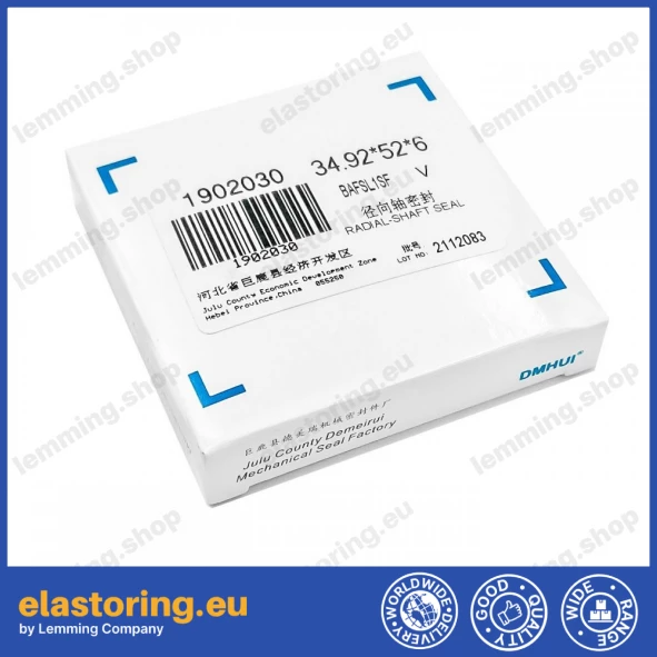 Oil seal 34,92x52x6 BAFSL1SF FPM Oil seal 34,92x52x6 BAFSL1SF FPM