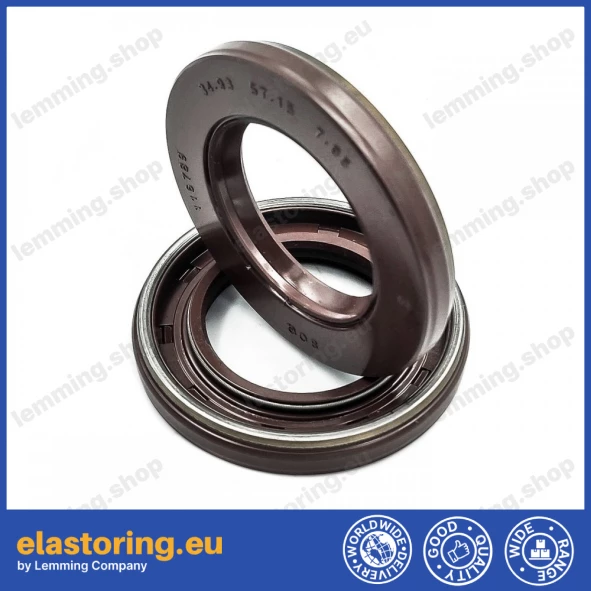 Pressure oil seal 34,92x57,15x7,95 TCNY FPM Pressure oil seal 34,92x57,15x7,95 TCNY FPM