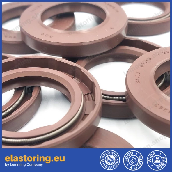 Pressure oil seal 34,92x57,15x7,95/8,7 TCN FPM Pressure oil seal 34,92x57,15x7,95/8,7 TCN FPM