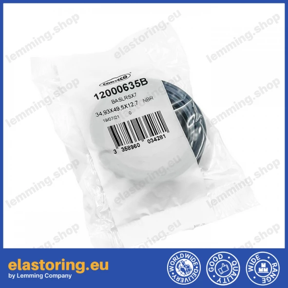 Oil seal 34,93x49,5x12,7 BASLSFRS NBR Oil seal 34,93x49,5x12,7 BASLSFRS NBR