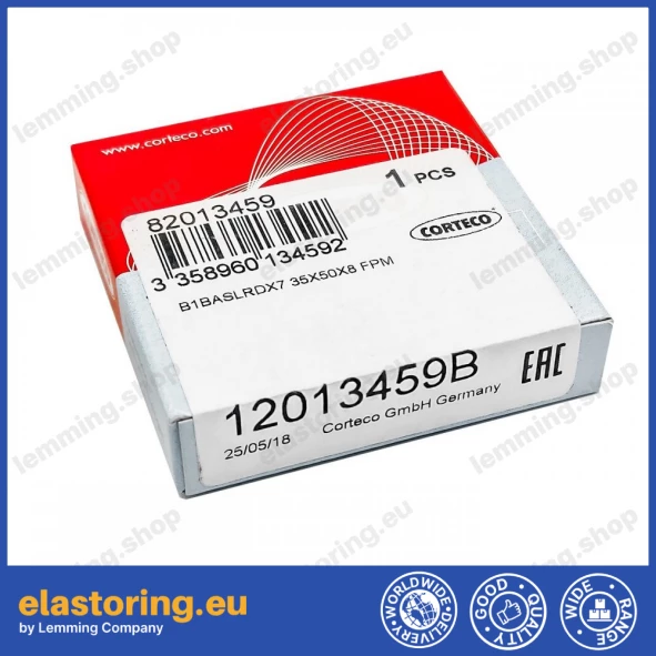 Oil seal 35x50x8 B1BAVISLRDX7 FPM Oil seal 35x50x8 B1BAVISLRDX7 FPM