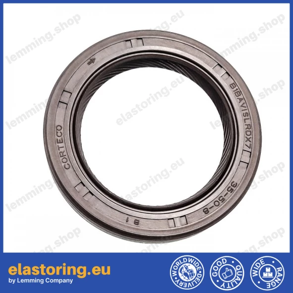 Oil seal 35x50x8 B1BAVISLRDX7 FPM Oil seal 35x50x8 B1BAVISLRDX7 FPM