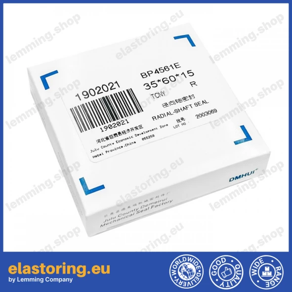 Oil seal 35x60x15 BP4561E NBR