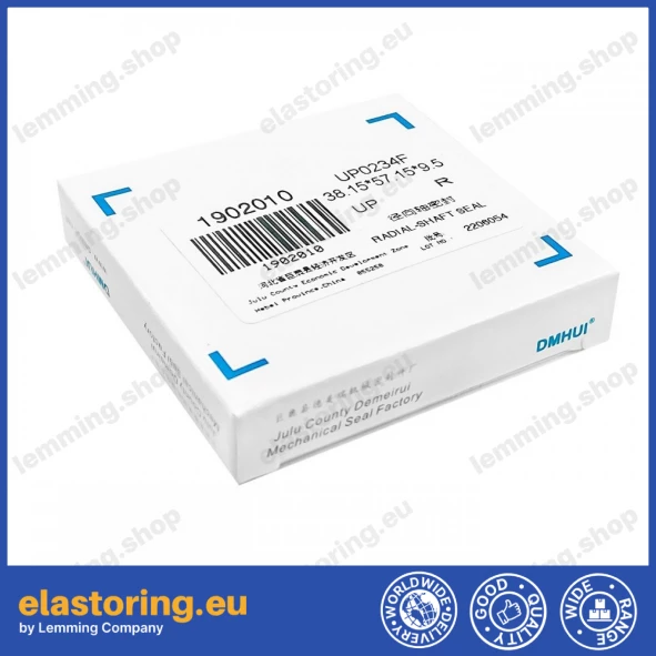 Oil seal 38,15x57,15x9,5 UP0234F NBR