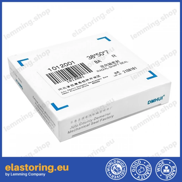 Oil seal 38x50x7 BA