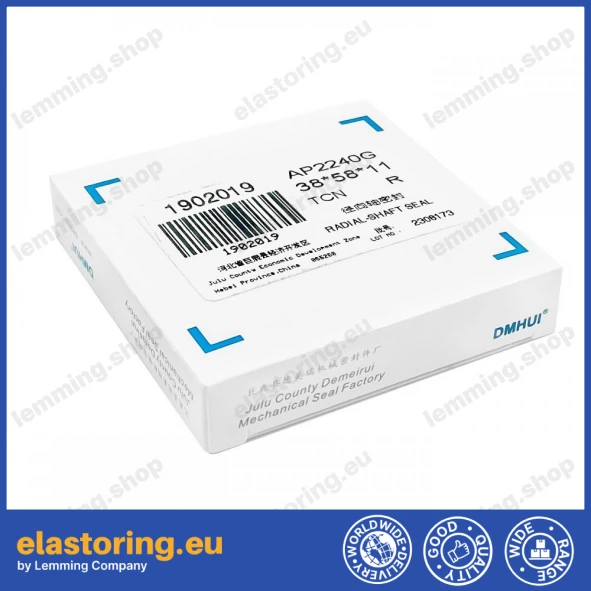 Oil seal 38x58x11 AP2240G NBR