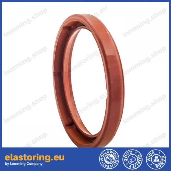 Oil seal 40x49,6x5,5 BASF VMQ Oil seal 40x49,6x5,5 BASF VMQ