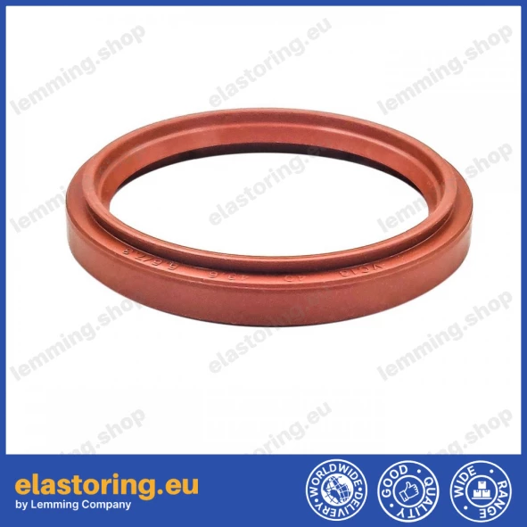 Oil seal 40x49,6x5,5 BASF VMQ Oil seal 40x49,6x5,5 BASF VMQ