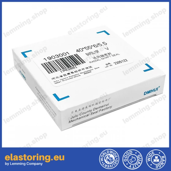 Oil seal 40x55x6/5,5 BAFSL1SF FPM Oil seal 40x55x6/5,5 BAFSL1SF FPM
