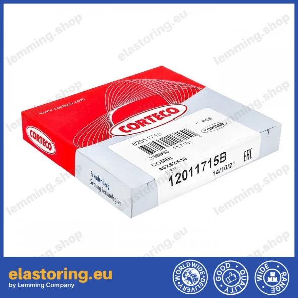 Oil seal 40x62x10 COMBI NBR Oil seal 40x62x10 COMBI NBR
