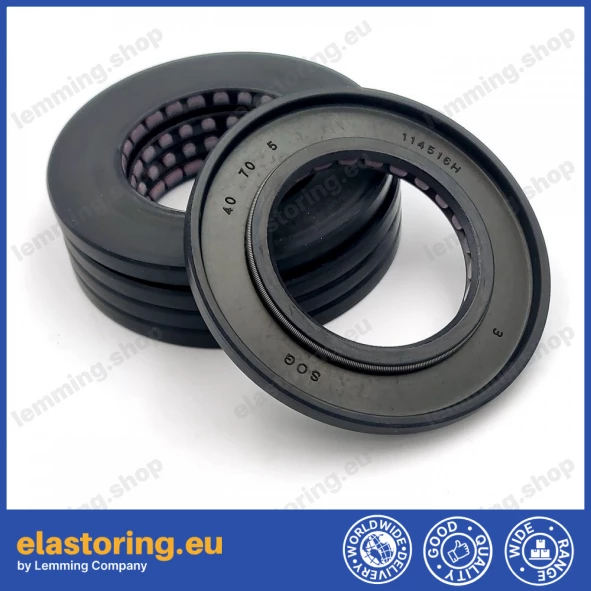 Pressure oil seal 40x70x5/5,5 BABSL NBR Pressure oil seal 40x70x5/5,5 BABSL NBR