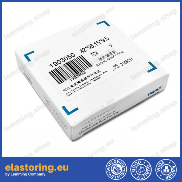 Oil seal 42x56,15x9,5 TCV FPM